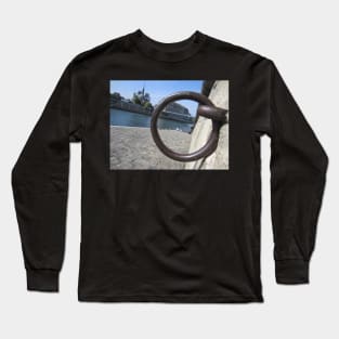 Paris Seine River Bank Long Sleeve T-Shirt